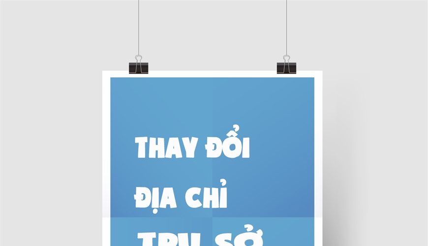 Thay đổi địa chỉ trụ sở công ty cùng quận