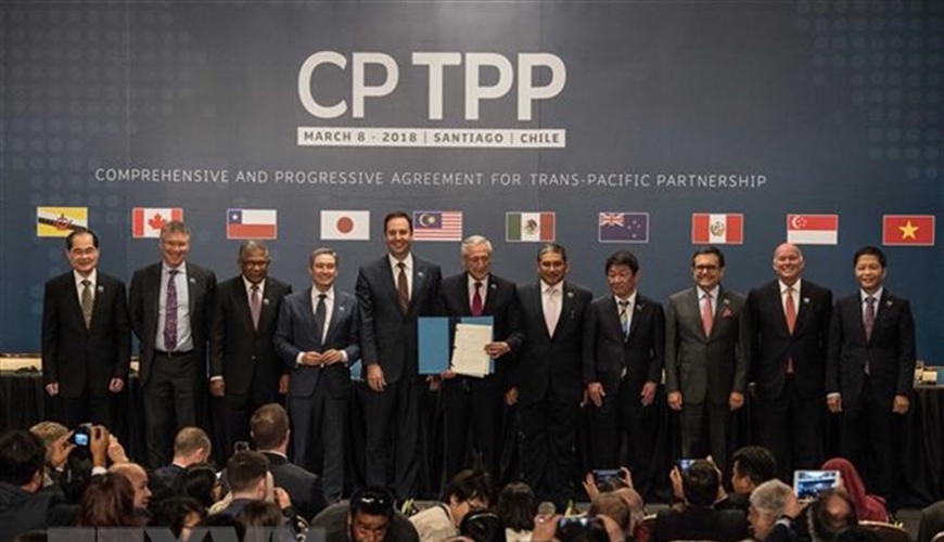 Hiệp định CPTPP chính thức có hiệu lực từ ngày 30/12/2018, và có hiệu lực tại Việt Nam từ tháng 1/2019